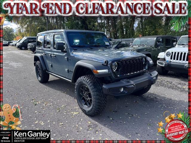 2026 Jeep Wrangler WRANGLER 4-DOOR WILLYS