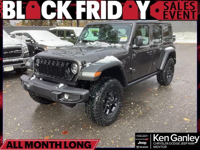 2026 Jeep Wrangler WRANGLER 4-DOOR WILLYS 2026 Jeep Wrangler WRANGLER 4-DOOR WILLYS