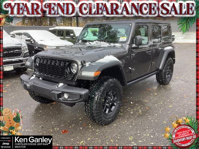 2026 Jeep Wrangler WRANGLER 4-DOOR WILLYS