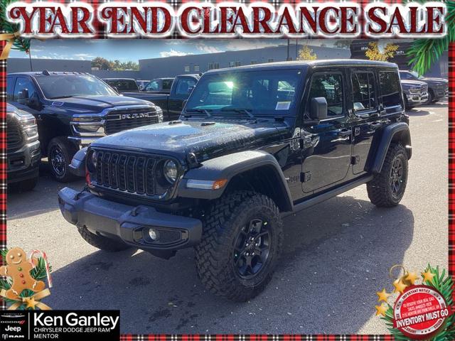 2026 Jeep Wrangler WRANGLER 4-DOOR WILLYS