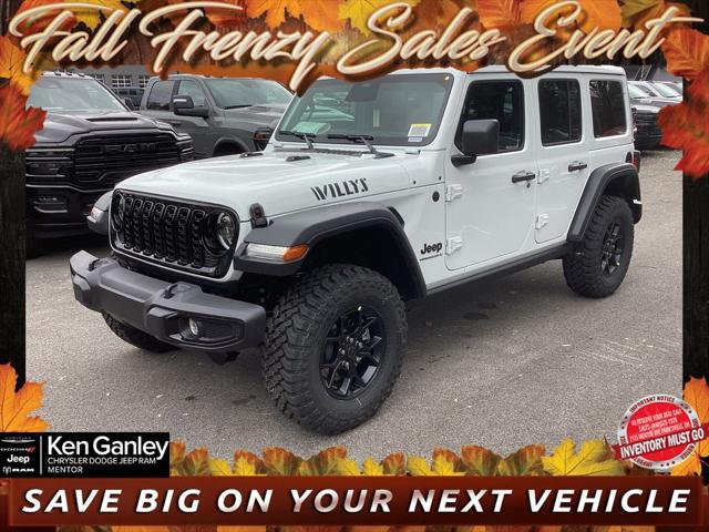 2026 Jeep Wrangler WRANGLER 4-DOOR WILLYS 2026 Jeep Wrangler WRANGLER 4-DOOR WILLYS