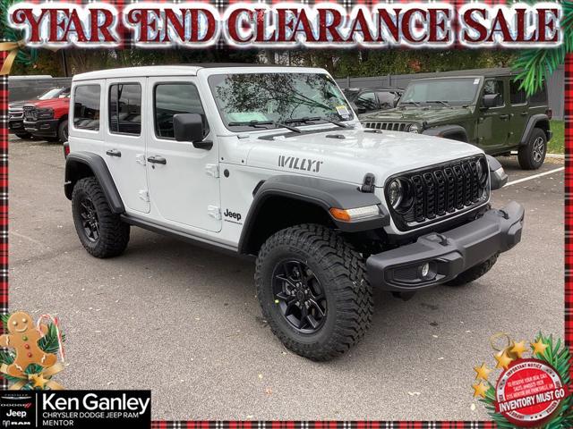 2026 Jeep Wrangler WRANGLER 4-DOOR WILLYS 2026 Jeep Wrangler WRANGLER 4-DOOR WILLYS