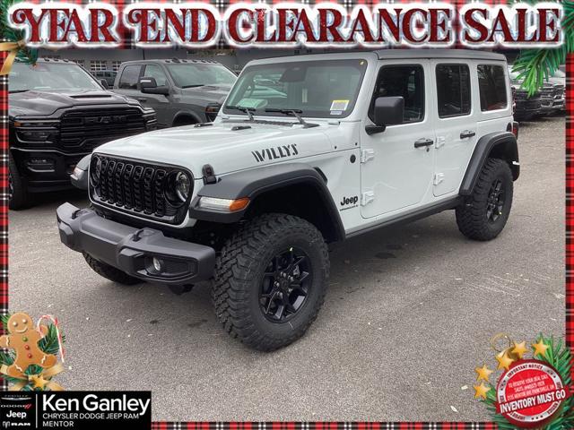 2026 Jeep Wrangler WRANGLER 4-DOOR WILLYS 2026 Jeep Wrangler WRANGLER 4-DOOR WILLYS