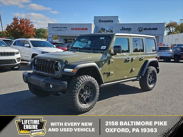 2026 Jeep Wrangler WRANGLER 4-DOOR WILLYS 2026 Jeep Wrangler WRANGLER 4-DOOR WILLYS