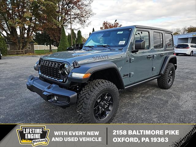 2026 Jeep Wrangler WRANGLER 4-DOOR WILLYS 2026 Jeep Wrangler WRANGLER 4-DOOR WILLYS
