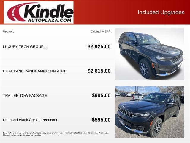 2025 Jeep Grand Cherokee GRAND CHEROKEE L LIMITED 4X4