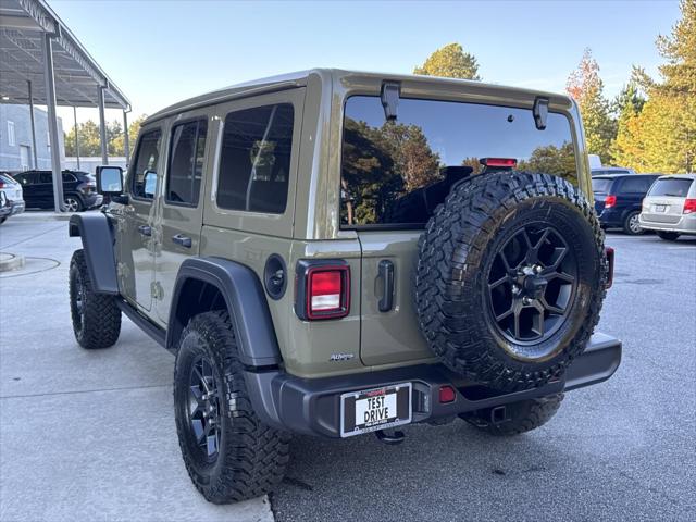 2026 Jeep Wrangler WRANGLER 4-DOOR WILLYS