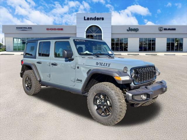 2026 Jeep Wrangler WRANGLER 4-DOOR WILLYS 2026 Jeep Wrangler WRANGLER 4-DOOR WILLYS