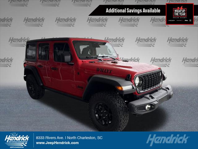 2026 Jeep Wrangler WRANGLER 4-DOOR WILLYS 2026 Jeep Wrangler WRANGLER 4-DOOR WILLYS