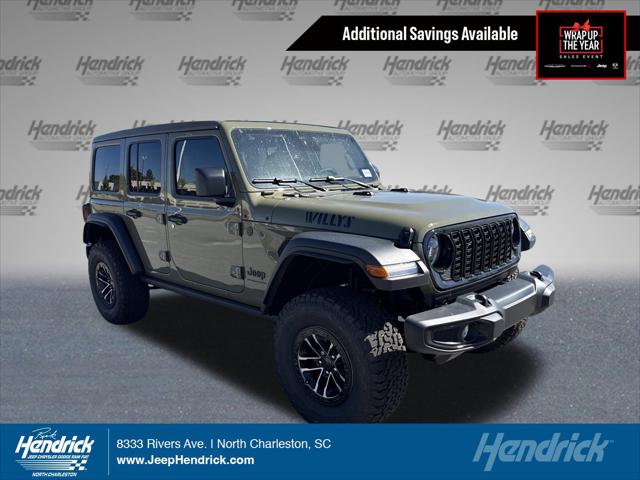 2026 Jeep Wrangler WRANGLER 4-DOOR WILLYS 2026 Jeep Wrangler WRANGLER 4-DOOR WILLYS