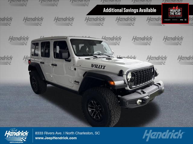 2026 Jeep Wrangler WRANGLER 4-DOOR WILLYS 2026 Jeep Wrangler WRANGLER 4-DOOR WILLYS