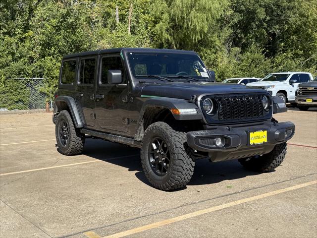 2026 Jeep Wrangler WRANGLER 4-DOOR WILLYS 2026 Jeep Wrangler WRANGLER 4-DOOR WILLYS