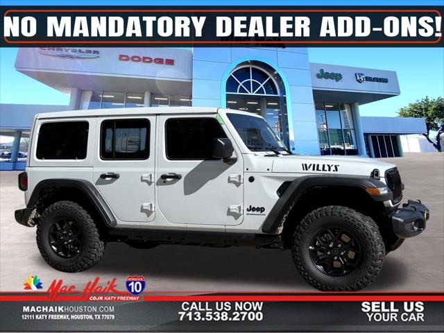 2026 Jeep Wrangler WRANGLER 4-DOOR WILLYS 2026 Jeep Wrangler WRANGLER 4-DOOR WILLYS