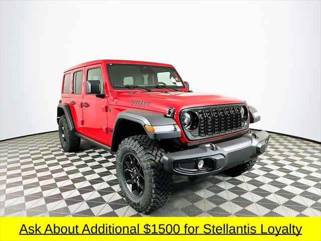 2026 Jeep Wrangler WRANGLER 4-DOOR WILLYS 2026 Jeep Wrangler WRANGLER 4-DOOR WILLYS