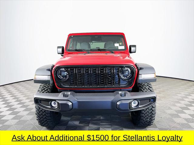 2026 Jeep Wrangler WRANGLER 4-DOOR WILLYS 2026 Jeep Wrangler WRANGLER 4-DOOR WILLYS