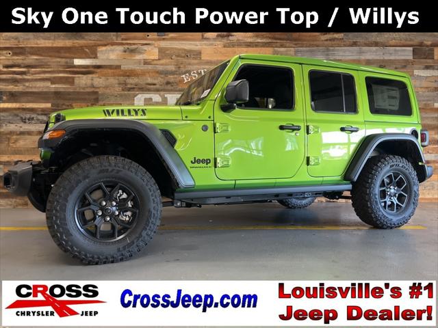 2026 Jeep Wrangler WRANGLER 4-DOOR WILLYS 2026 Jeep Wrangler WRANGLER 4-DOOR WILLYS