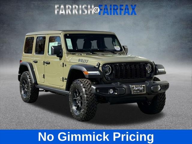 2026 Jeep Wrangler WRANGLER 4-DOOR WILLYS 2026 Jeep Wrangler WRANGLER 4-DOOR WILLYS