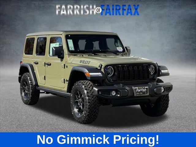 2026 Jeep Wrangler WRANGLER 4-DOOR WILLYS 2026 Jeep Wrangler WRANGLER 4-DOOR WILLYS