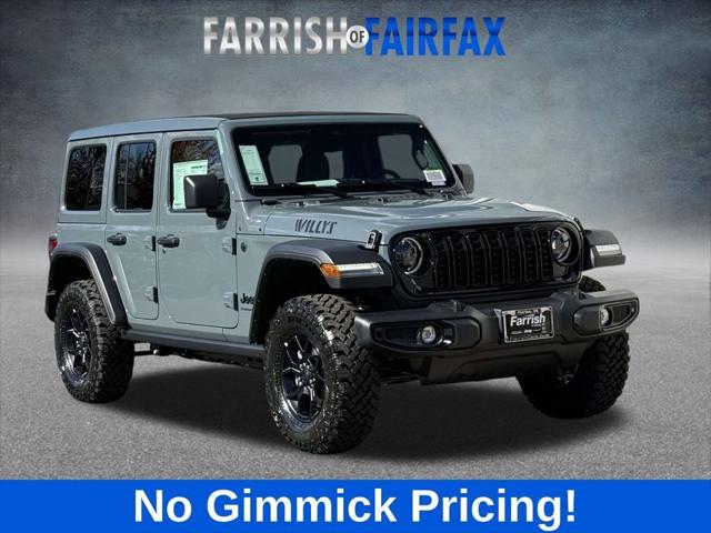2026 Jeep Wrangler WRANGLER 4-DOOR WILLYS 2026 Jeep Wrangler WRANGLER 4-DOOR WILLYS