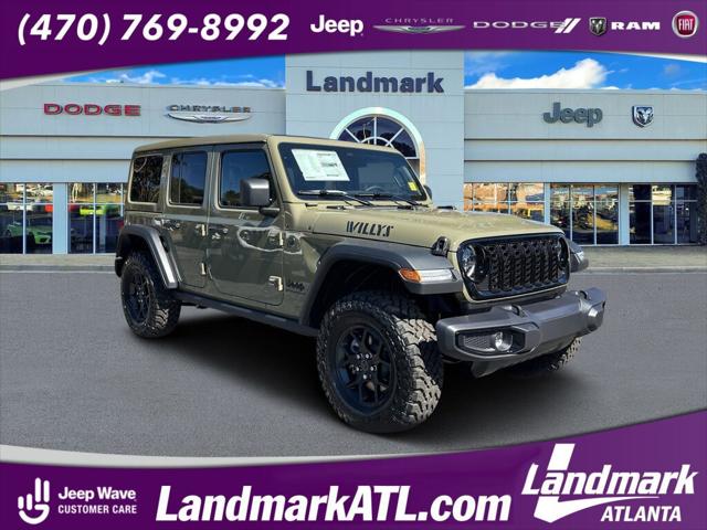 2026 Jeep Wrangler WRANGLER 4-DOOR WILLYS 2026 Jeep Wrangler WRANGLER 4-DOOR WILLYS