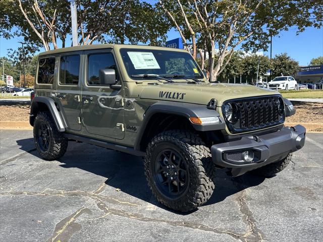 2026 Jeep Wrangler WRANGLER 4-DOOR WILLYS 2026 Jeep Wrangler WRANGLER 4-DOOR WILLYS