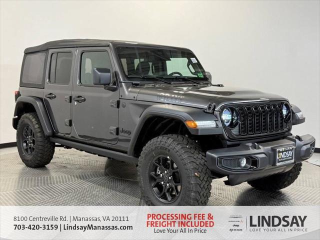 2026 Jeep Wrangler WRANGLER 4-DOOR WILLYS 2026 Jeep Wrangler WRANGLER 4-DOOR WILLYS