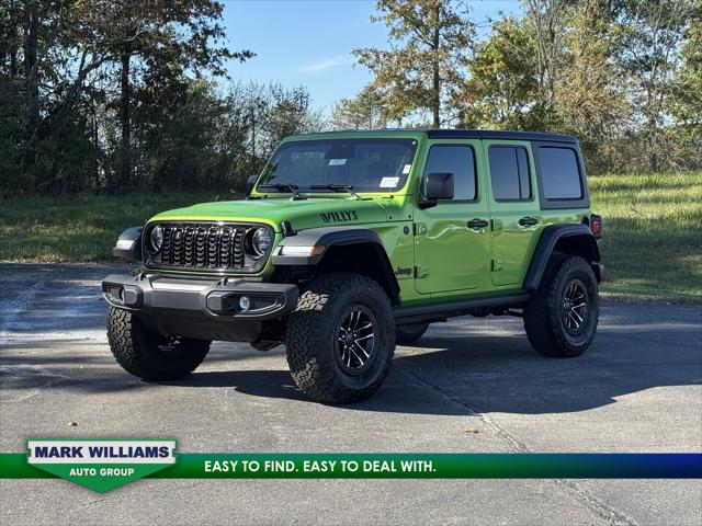 2026 Jeep Wrangler WRANGLER 4-DOOR WILLYS 2026 Jeep Wrangler WRANGLER 4-DOOR WILLYS