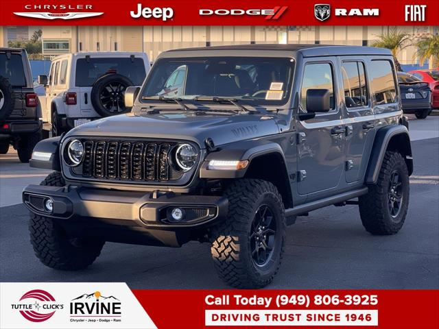 2026 Jeep Wrangler WRANGLER 4-DOOR WILLYS 2026 Jeep Wrangler WRANGLER 4-DOOR WILLYS