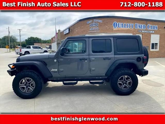 2018 Jeep Wrangler Unlimited Sport S 4x4 for sale in Glenwood, IA