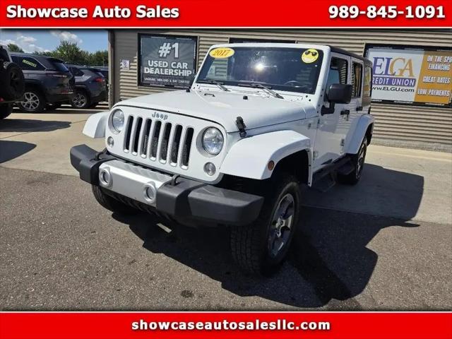 2017 Jeep Wrangler Unlimited Sahara for sale in Chesaning, MI