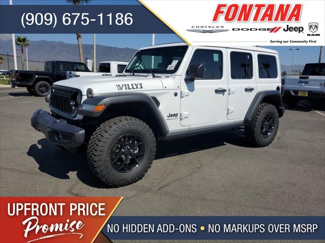 2025 Jeep Wrangler WRANGLER 4-DOOR WILLYS 2025 Jeep Wrangler WRANGLER 4-DOOR WILLYS