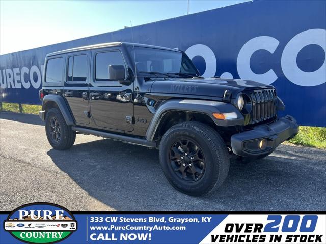 2021 Jeep Wrangler Unlimited Willys Sport 4x4 2021 Jeep Wrangler Unlimited Willys Sport 4x4