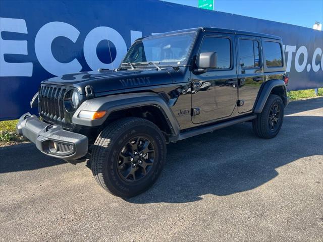 2021 Jeep Wrangler Unlimited Willys Sport 4x4 2021 Jeep Wrangler Unlimited Willys Sport 4x4