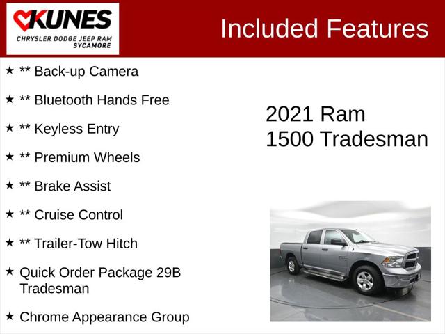 2021 RAM 1500 Classic Tradesman Crew Cab 4x4 57 Box 2021 RAM 1500 Classic Tradesman Crew Cab 4x4 57 Box
