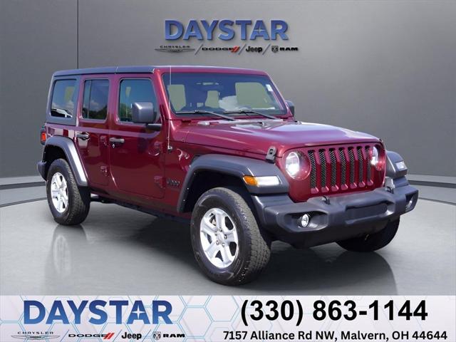2022 Jeep Wrangler Unlimited Sport S 4x4 2022 Jeep Wrangler Unlimited Sport S 4x4