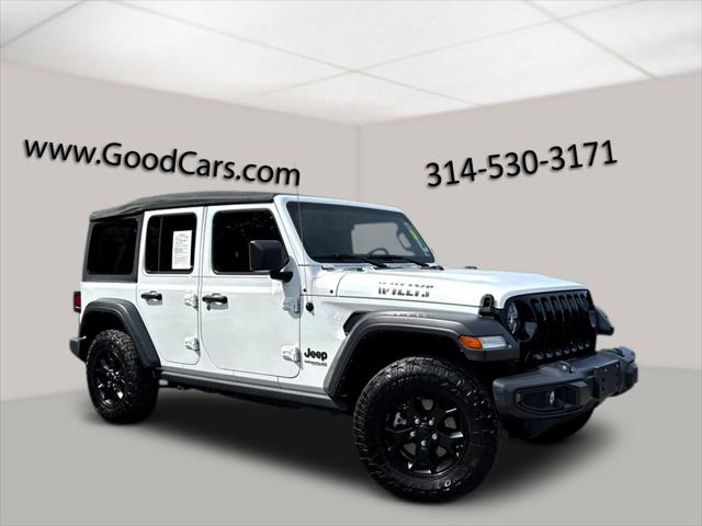 2021 Jeep Wrangler Unlimited Willys 4x4 2021 Jeep Wrangler Unlimited Willys 4x4