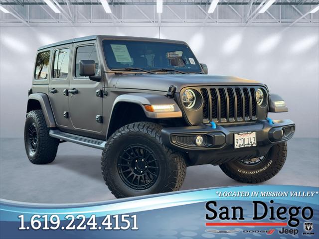 2022 Jeep Wrangler 4xe Unlimited Sahara 4x4