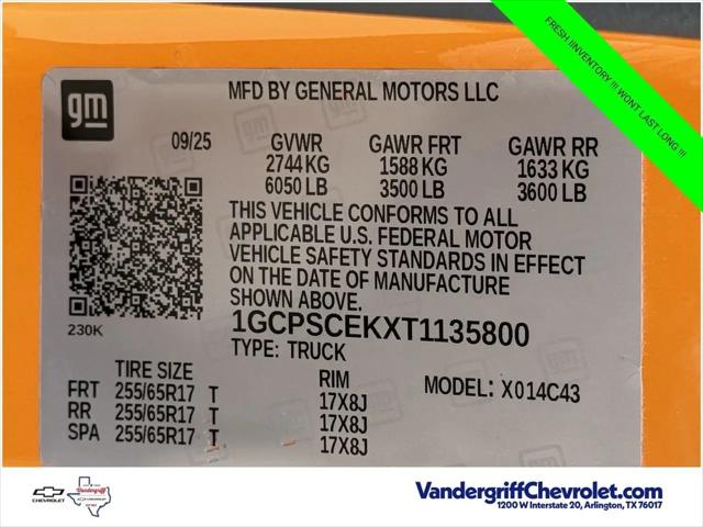 2026 Chevrolet Colorado LT, RWD