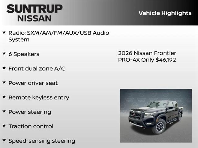 2026 Nissan Frontier Crew Cab PRO-4X 4x4