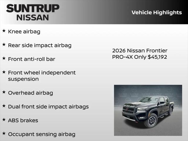 2026 Nissan Frontier Crew Cab PRO-4X 4x4