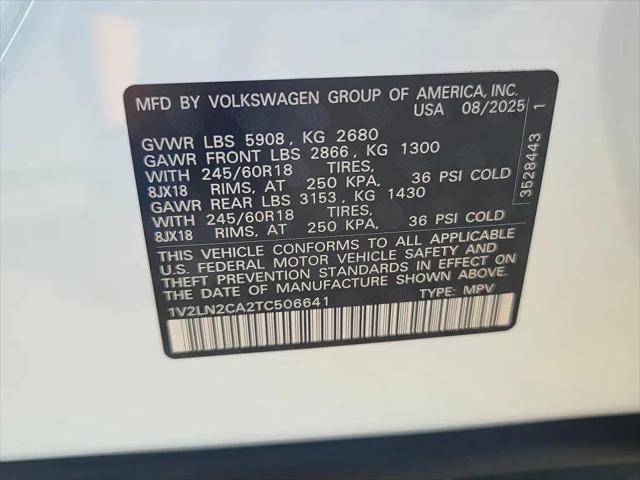 2026 Volkswagen Atlas SE