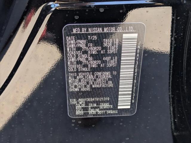 2026 Nissan Armada Platinum