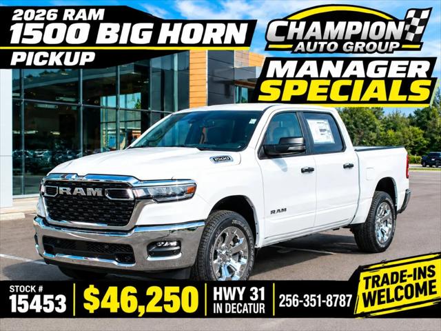 2026 Ram 1500 Big Horn Crew Cab 4x2 57 Box for sale in Decatur, AL
