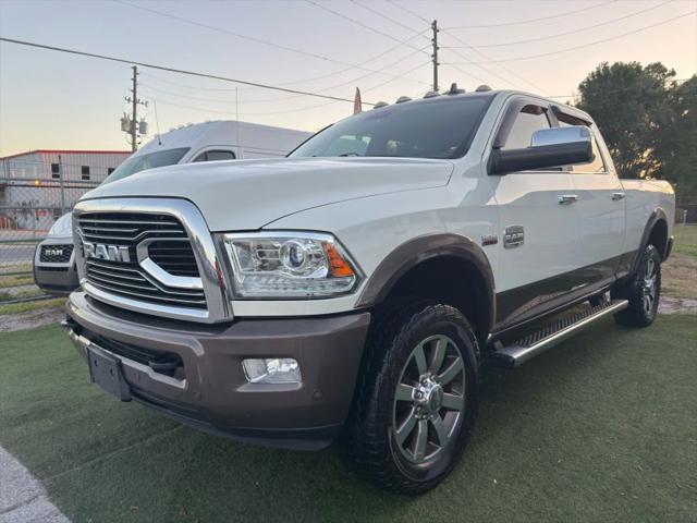 2018 Ram 3500 Laramie Longhorn Crew Cab 4x4 6'4" Box