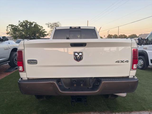 2018 Ram 3500 Laramie Longhorn Crew Cab 4x4 6'4" Box