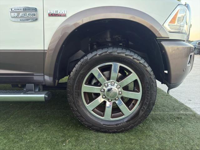 2018 Ram 3500 Laramie Longhorn Crew Cab 4x4 6'4" Box