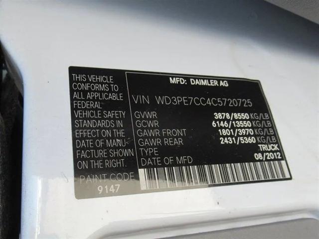 2012 Mercedes-Benz Sprinter 2500 Normal Roof