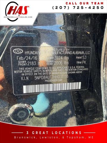 2017 Hyundai Elantra Limited