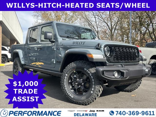 2026 Jeep Gladiator GLADIATOR WILLYS 4X4