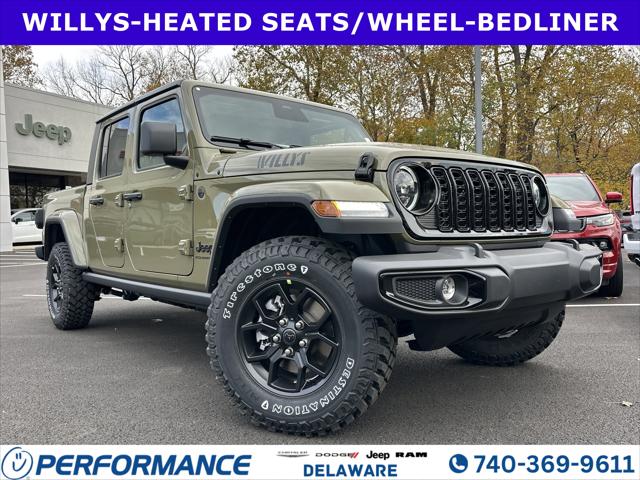 2026 Jeep Gladiator GLADIATOR WILLYS 4X4 2026 Jeep Gladiator GLADIATOR WILLYS 4X4